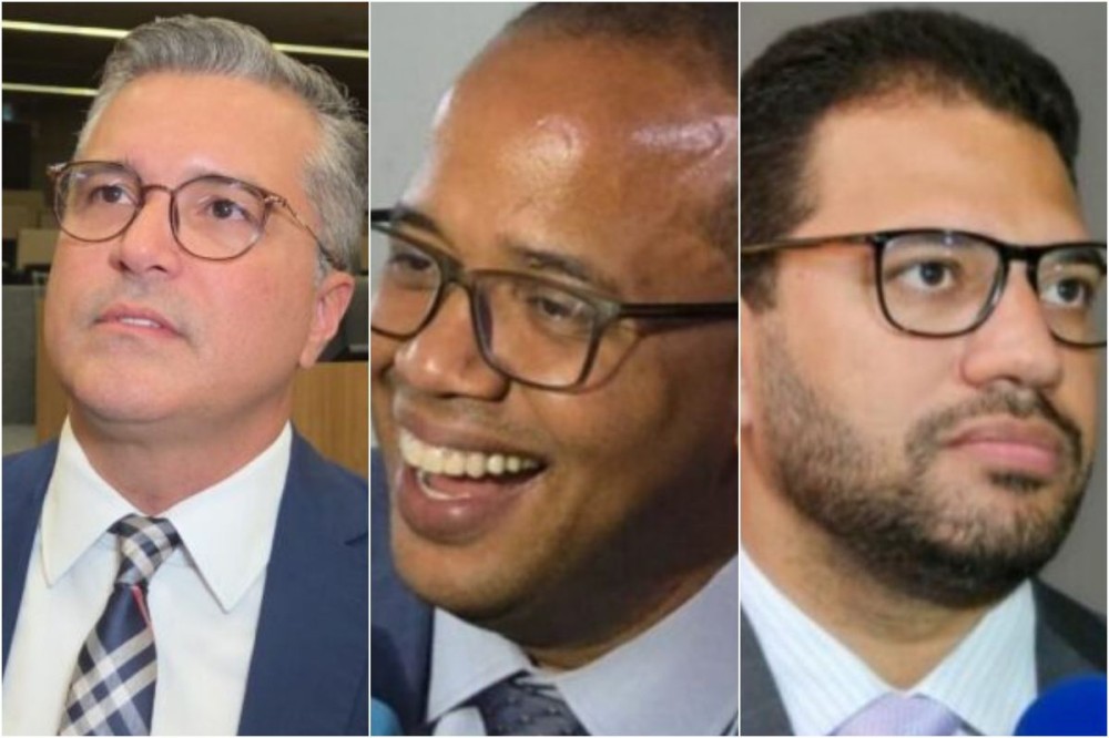 Dr. Vinicius, Enzo Samuel e Thales Coelho (Foto: Ricardo Morais/OitoMeia)