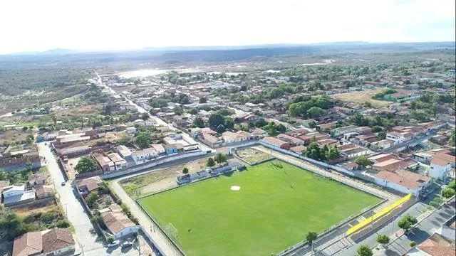 Vista aérea de Pimenteiras. | Crédito: reprodução