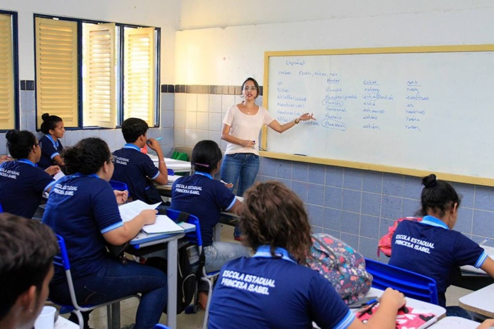 Escola da rede pública de Alagoas: professores terão aumento real em todo o país. (Crédito: Valdir Rocha/Agência Alagoas)