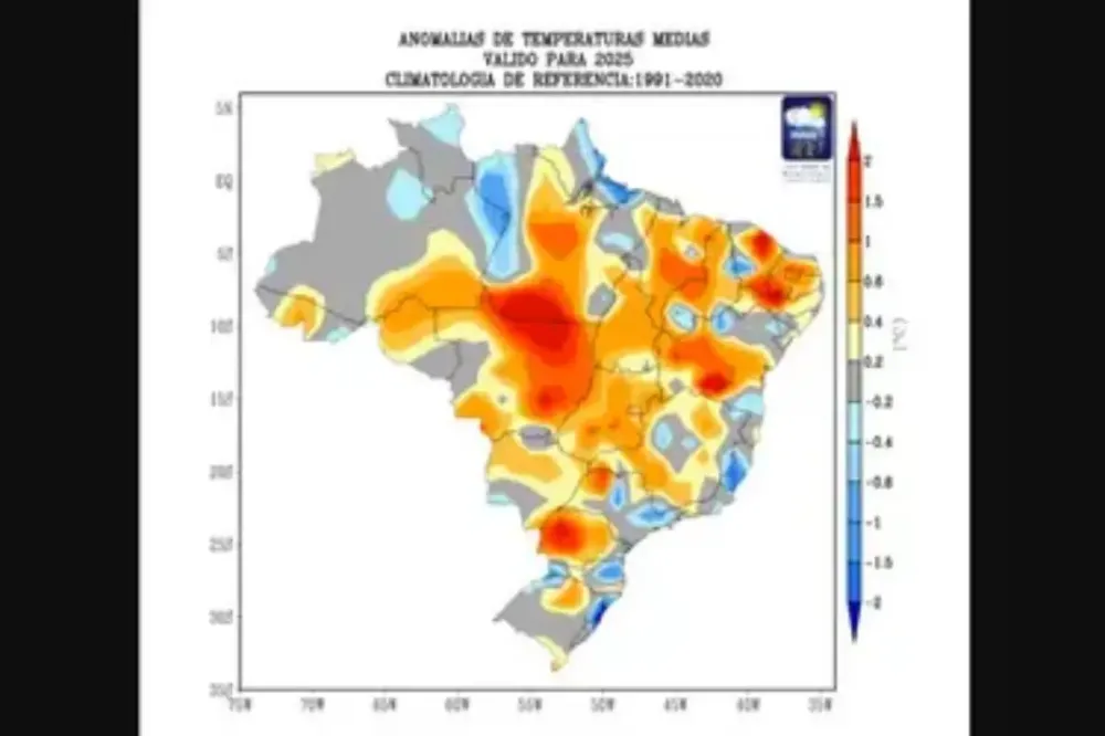 Imagem: Inmet/Reprodução