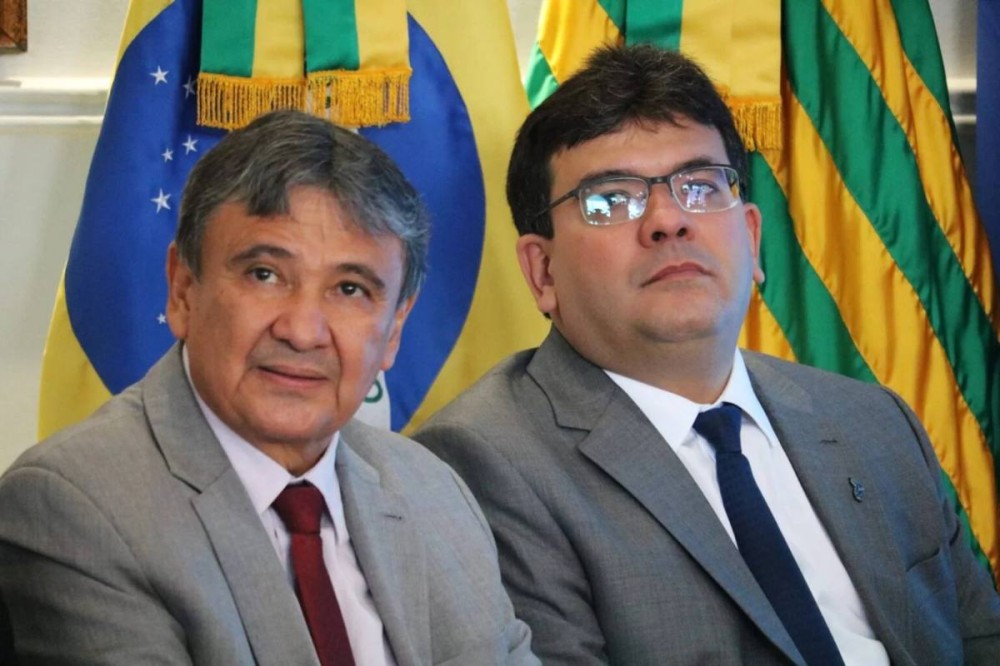 Wellington Dias e Rafael Fonteles. (Foto: Jonas Carvalho/ Portal ClubeNews)