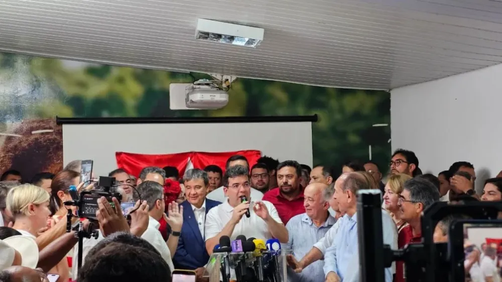 Anuncio do pré-candidato a vice-governador da chapa do PT nas eleições de 2026. (Foto: Lays Viana)
