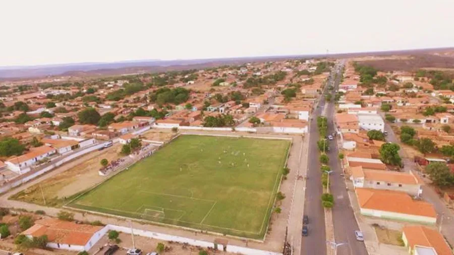 Vista aérea de Pimenteiras (PI). (Foto: reprodução)
