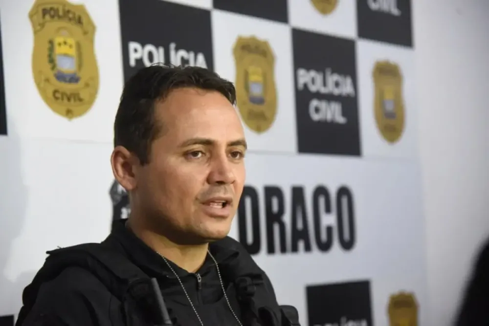 Delegado Charles Pessoa. (Créditos da imagem: Assis Fernandes/O Dia)