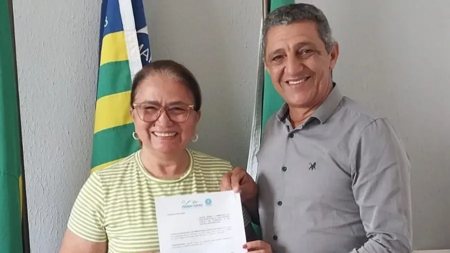 Prefeita Lúcia Lacerda e Secretário Rogério Caetano- Foto: reprodução/Instagram