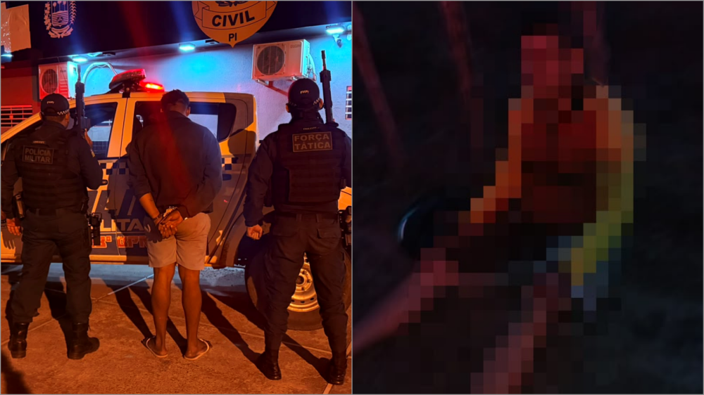 Polícia prende suspeito de esfaquear mototaxista no pescoço e roubar moto; crime aconteceu em Elesbão Veloso