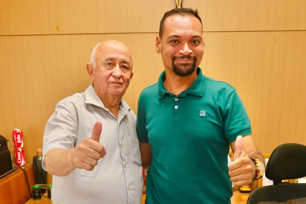 Carlos Federal reafirma apoio à pré-candidatura de Júlio César ao Senado durante reunião em Teresina