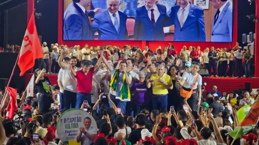 Eleições 2026 PI: Rafael Fonteles é lançado como candidato ao governo pelo PT. (Foto: Gabriely Corrêa)