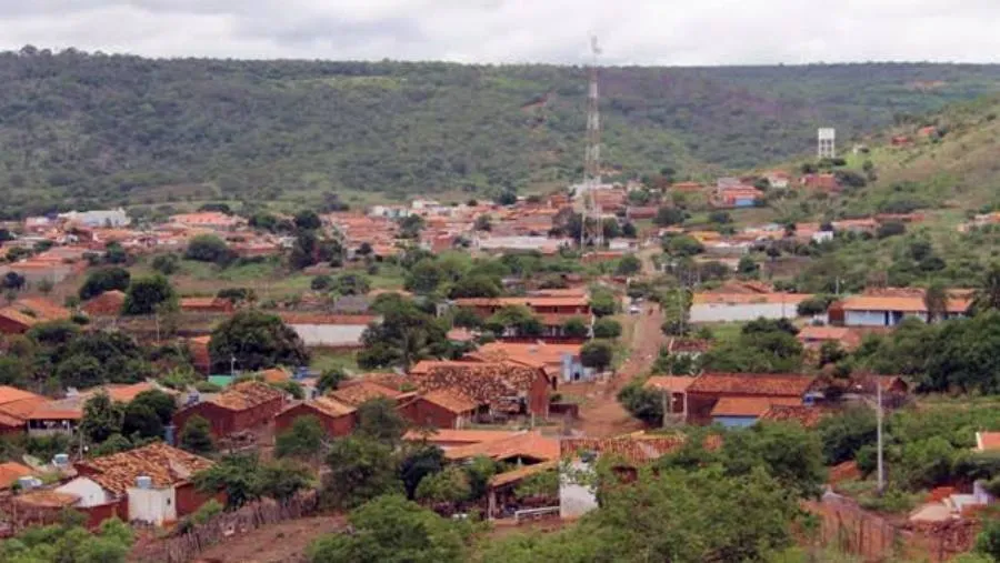 Santana do Piauí - Vista da Cidade. (Foto: Site da Prefeitura)