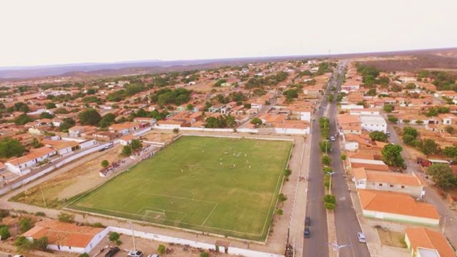 Vista aérea de Pimenteiras (PI) — Foto: Reprodução