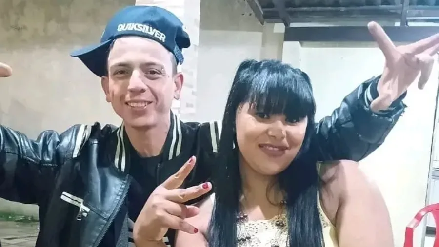 Vítima e o compaheiro. (Foto: arquivo pessoal)