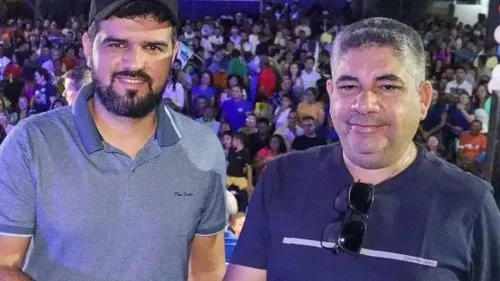 Sávio Moura e Isauri. | Foto: reprodução