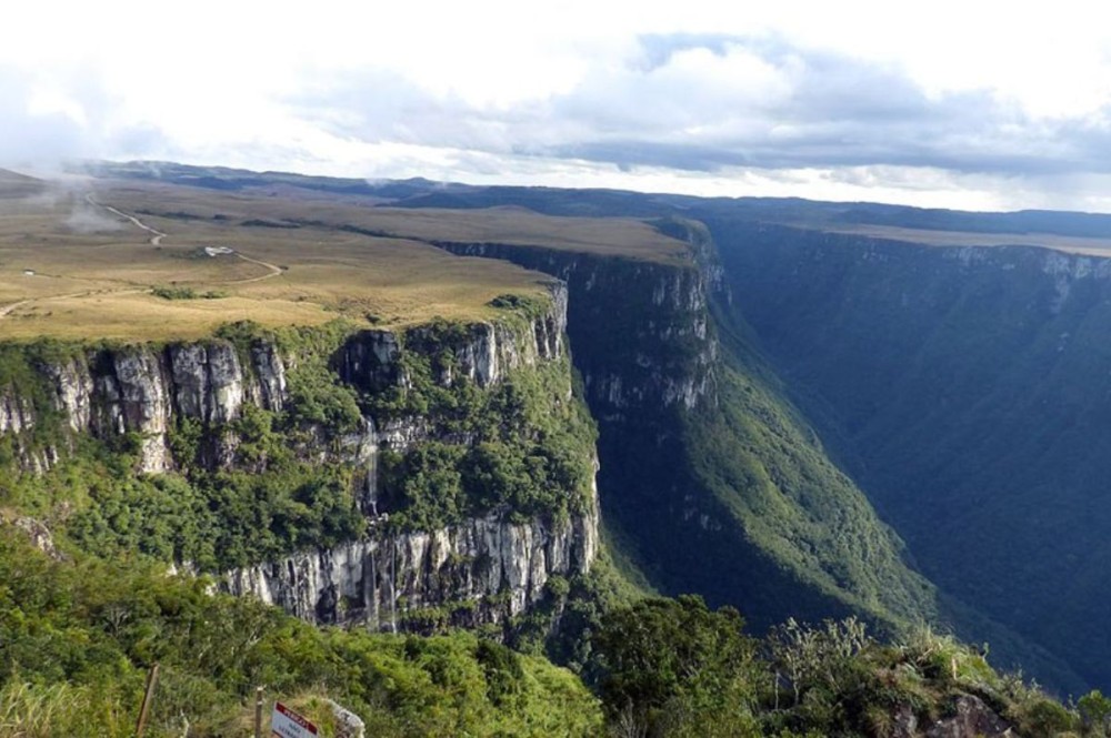 Parque Nacional da Serra Geral, na divisa entre os estados de Santa Catarina e Rio Grande do Sul. (Crédito: Ministério do Meio Ambiente)