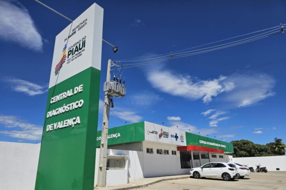 Centro de Diagnóstico, Valença do Piauí. (Crédito: reprodução)