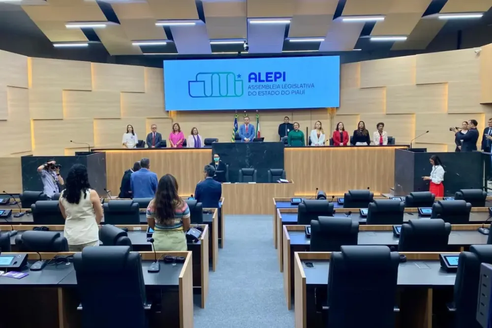 Plenário da Assembleia Legislativa do Piauí (Alepi). (Foto: Jonas Carvalho/Portal ClubeNews)